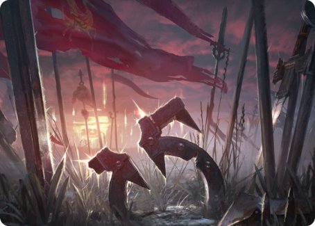 Field of Ruin Art Card [Innistrad: Midnight Hunt Art Series] | Exor Games Dartmouth