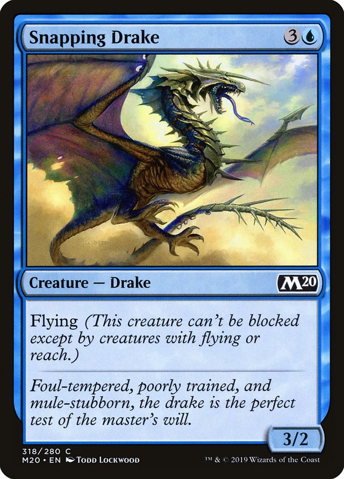 Snapping Drake [Core Set 2020] | Exor Games Dartmouth