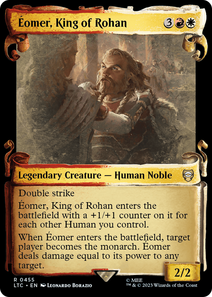 Eomer, King of Rohan [The Lord of the Rings: Tales of Middle-Earth Commander Showcase Scrolls] | Exor Games Dartmouth