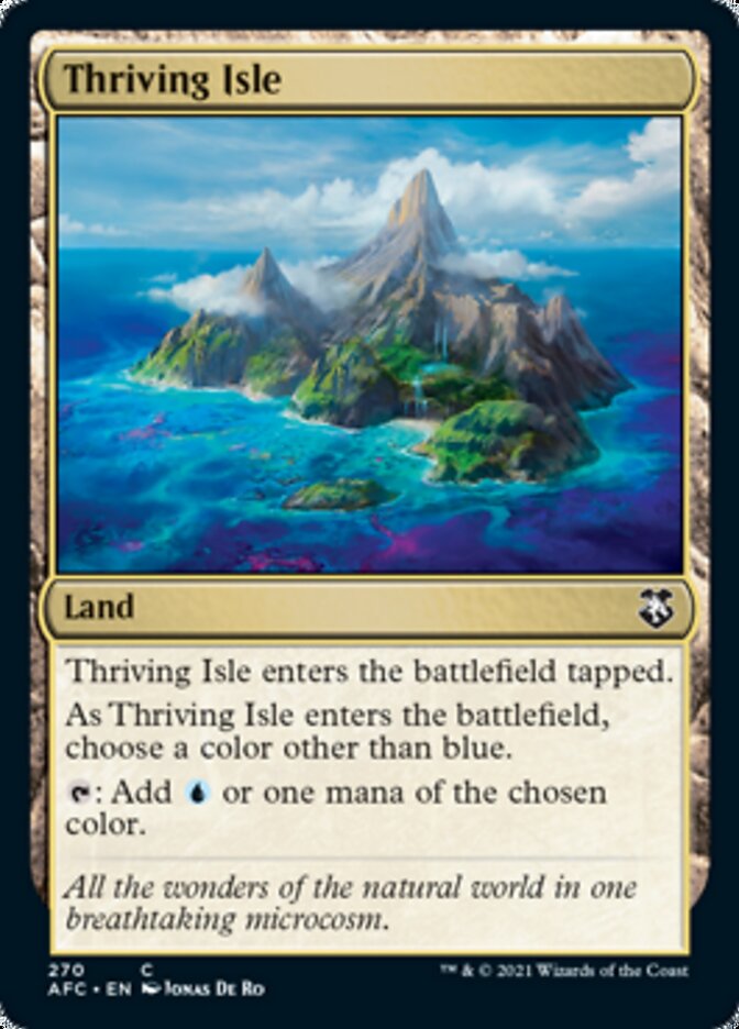 Thriving Isle [Dungeons & Dragons: Adventures in the Forgotten Realms Commander] | Exor Games Dartmouth