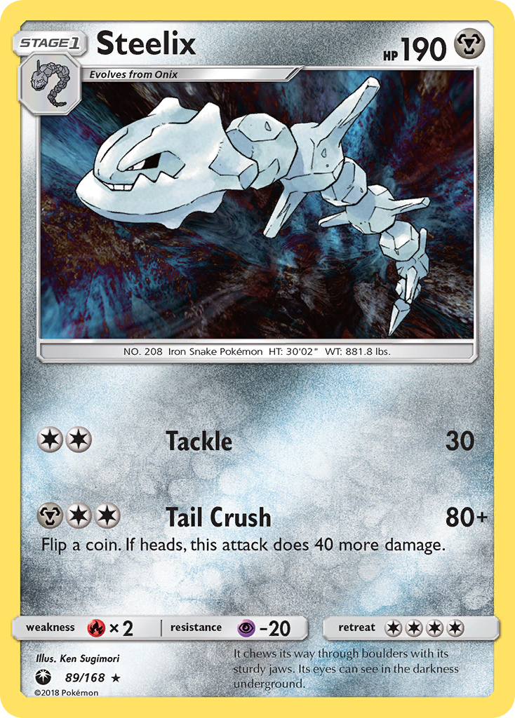 Steelix (89/168) [Sun & Moon: Celestial Storm] | Exor Games Dartmouth