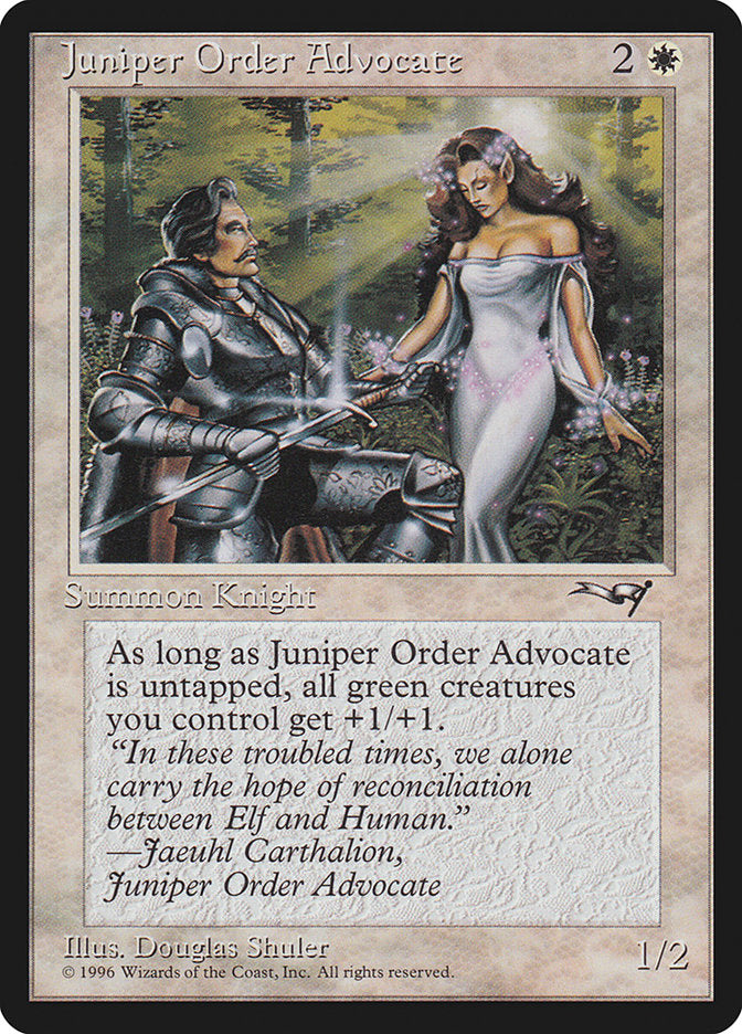 Juniper Order Advocate [Alliances] | Exor Games Dartmouth