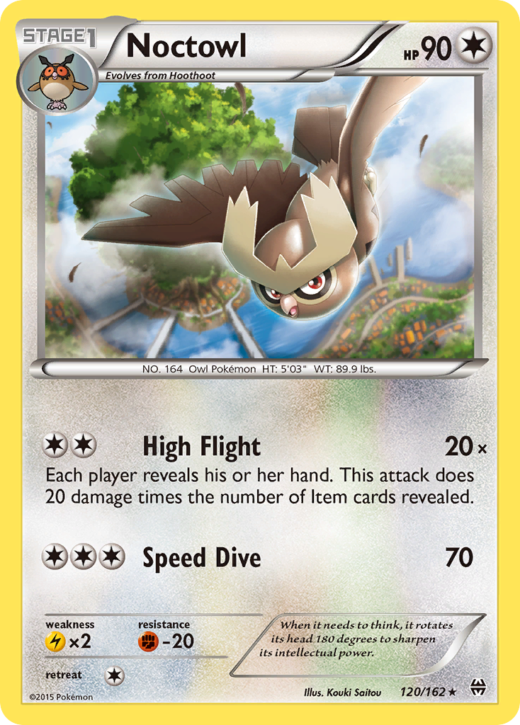 Noctowl (120/162) [XY: BREAKthrough] | Exor Games Dartmouth