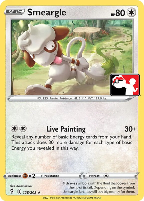 Smeargle (128/203) [Prize Pack Series One] | Exor Games Dartmouth