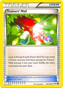 Trainers' Mail (92a/108) (Alternate Art Promo) [XY: Roaring Skies] | Exor Games Dartmouth