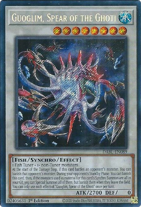 Guoglim, Spear of the Ghoti [DABL-EN089] Secret Rare | Exor Games Dartmouth