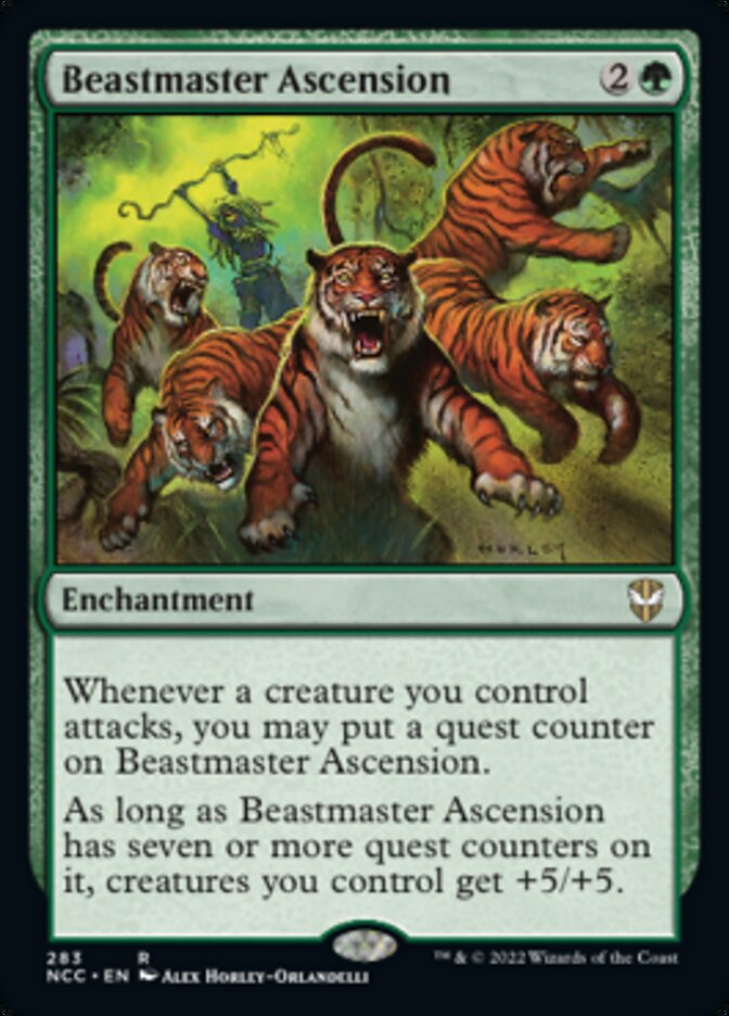 Beastmaster Ascension [Streets of New Capenna Commander] | Exor Games Dartmouth