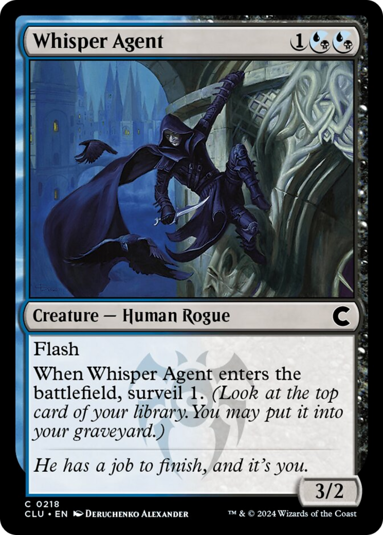 Whisper Agent [Ravnica: Clue Edition] | Exor Games Dartmouth