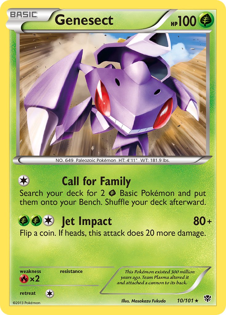 Genesect (10/101) (Theme Deck Exclusive) [Black & White: Plasma Blast] | Exor Games Dartmouth