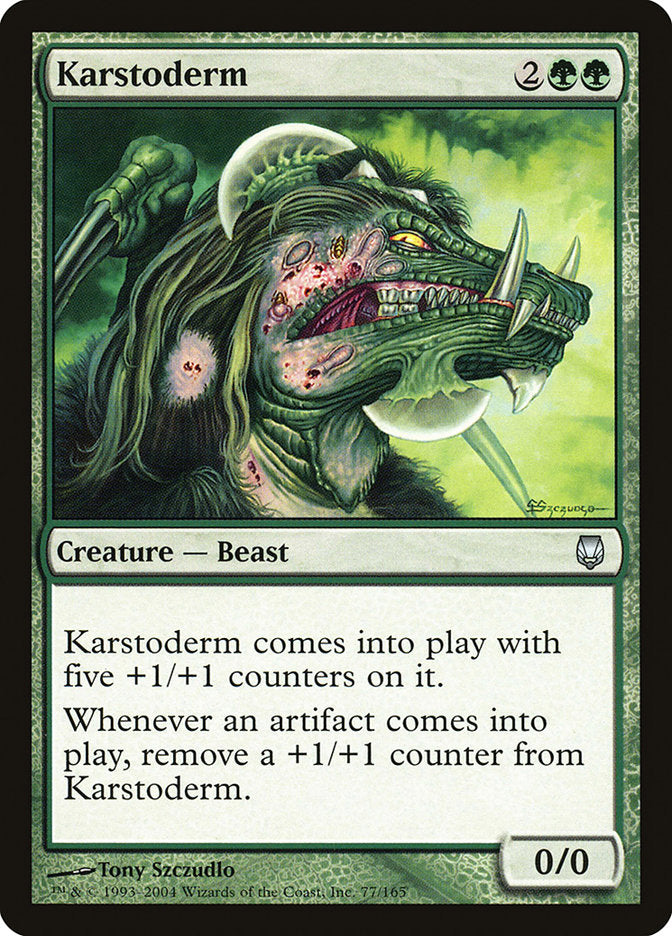 Karstoderm [Darksteel] | Exor Games Dartmouth