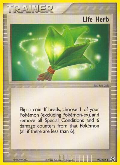 Life Herb (93/112) [EX: FireRed & LeafGreen] | Exor Games Dartmouth