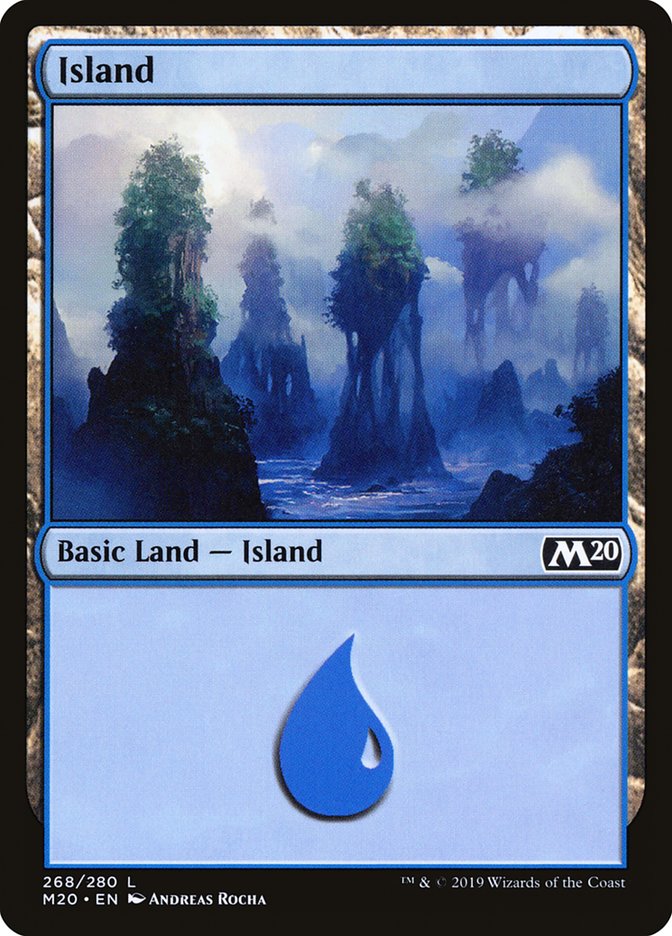 Island (#268) [Core Set 2020] | Exor Games Dartmouth