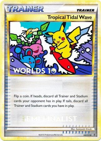 Tropical Tidal Wave (HGSS18) (Semi Finalist) [HeartGold & SoulSilver: Black Star Promos] | Exor Games Dartmouth