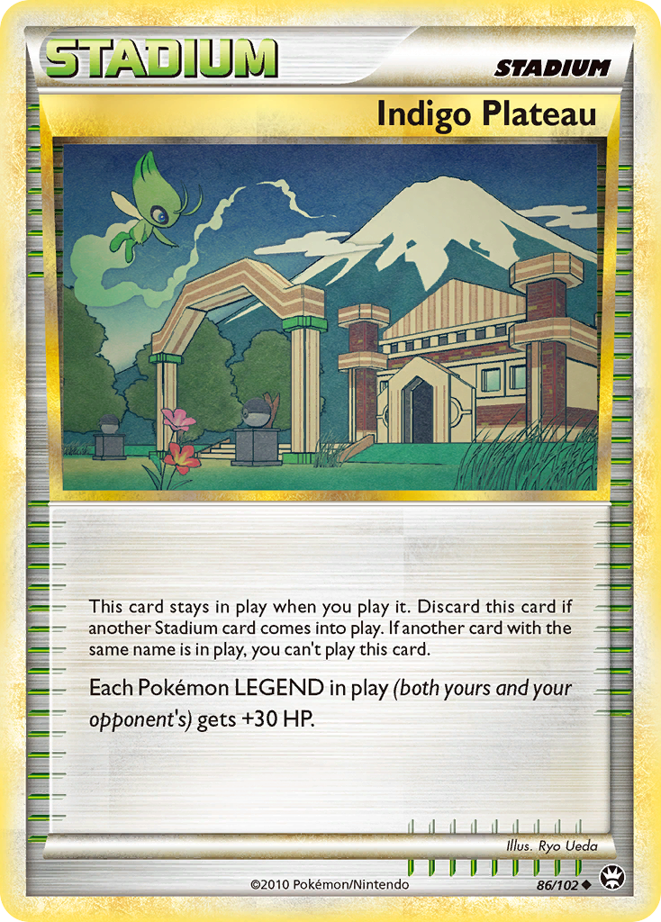 Indigo Plateau (86/102) [HeartGold & SoulSilver: Triumphant] | Exor Games Dartmouth