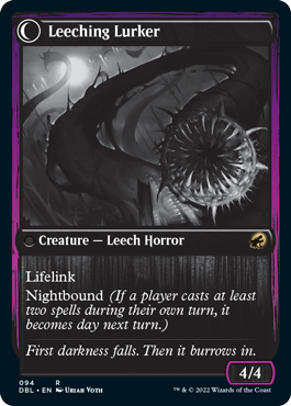 Curse of Leeches // Leeching Lurker [Innistrad: Double Feature] | Exor Games Dartmouth