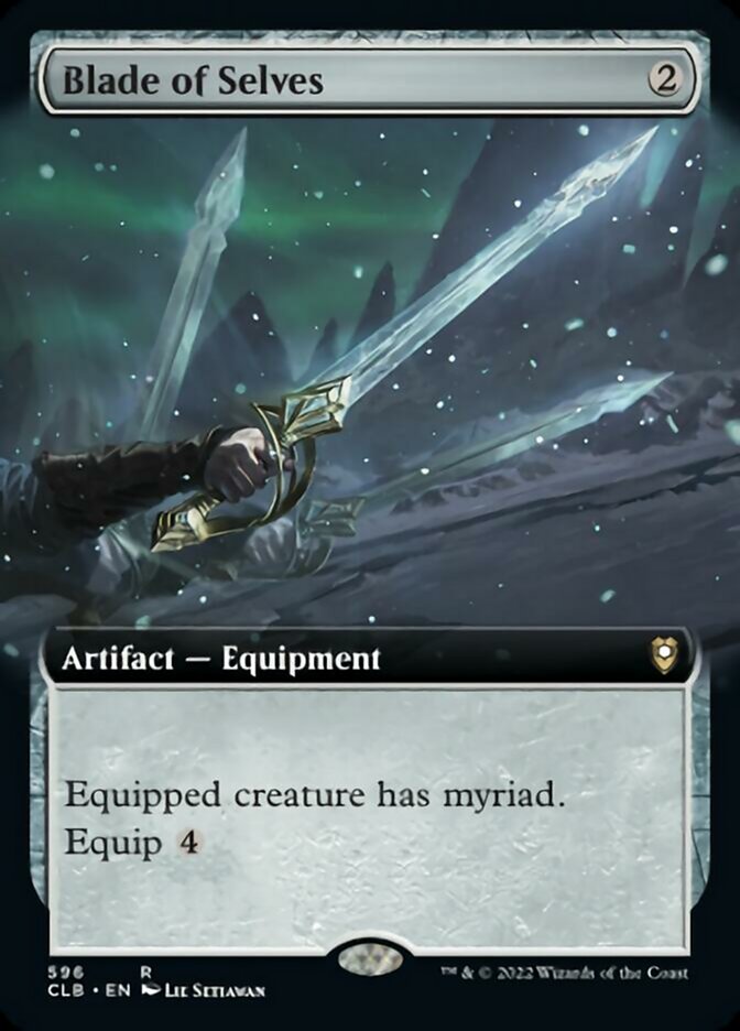 Blade of Selves (Extended Art) [Commander Legends: Battle for Baldur's Gate] | Exor Games Dartmouth