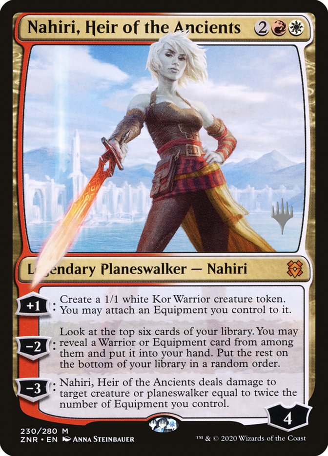 Nahiri, Heir of the Ancients (Promo Pack) [Zendikar Rising Promos] | Exor Games Dartmouth