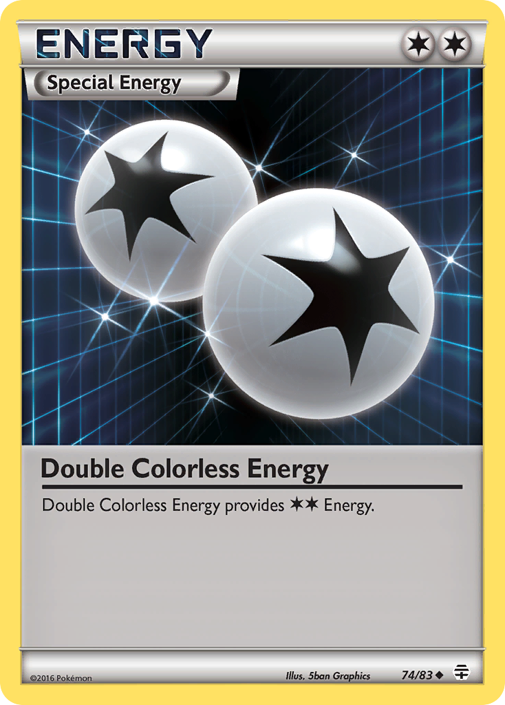 Double Colorless Energy (74/83) [XY: Generations] | Exor Games Dartmouth