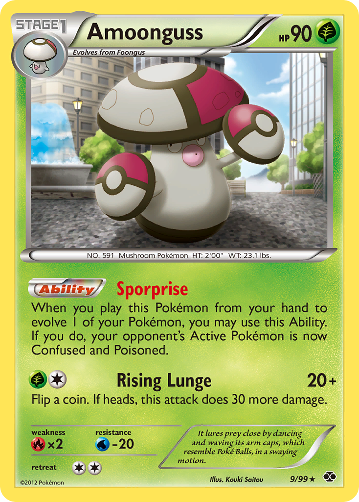 Amoonguss (9/99) [Black & White: Next Destinies] | Exor Games Dartmouth