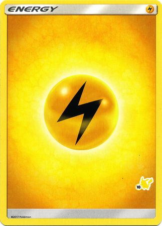 Lightning Energy (Pikachu Stamp #18) [Battle Academy 2020] | Exor Games Dartmouth