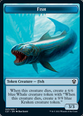 Beast (010) // Fish Token [Commander 2021 Tokens] | Exor Games Dartmouth