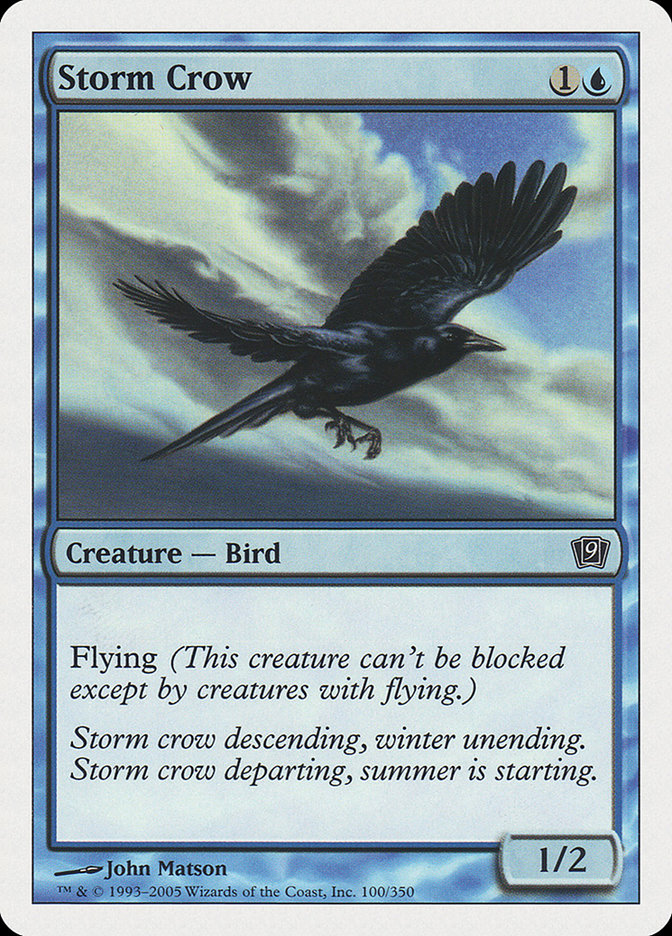 Storm Crow [Ninth Edition] | Exor Games Dartmouth