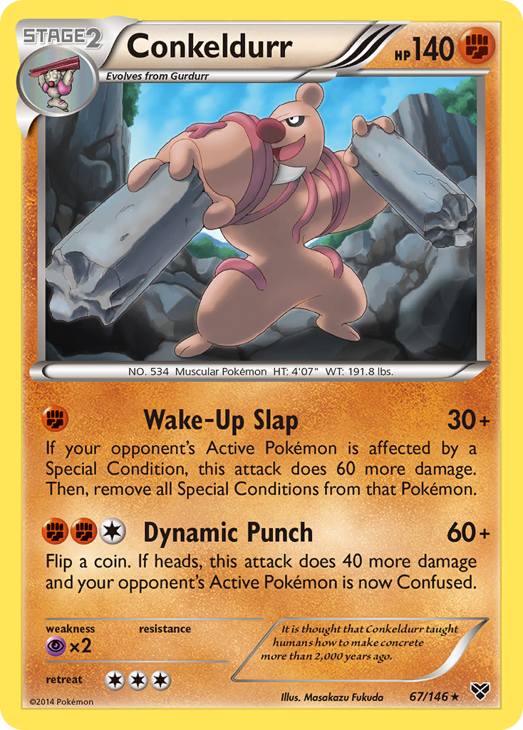 Conkeldurr (67/146) [XY: Base Set] | Exor Games Dartmouth