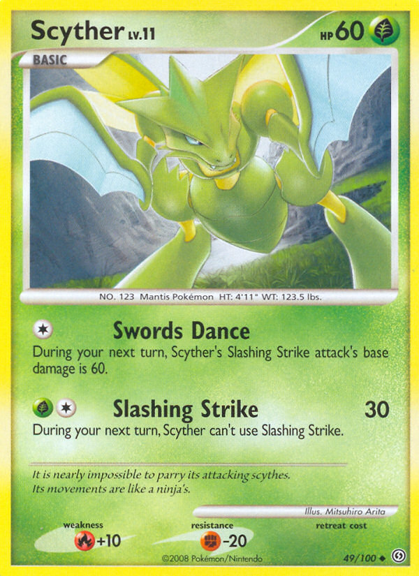 Scyther (49/100) [Diamond & Pearl: Stormfront] | Exor Games Dartmouth