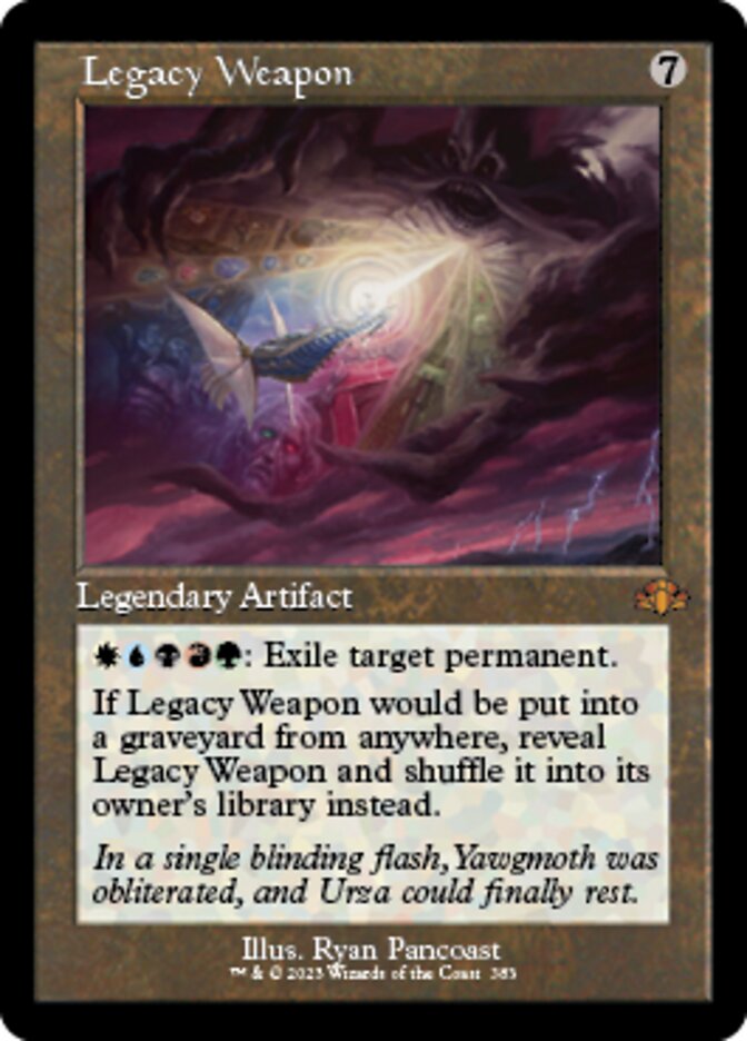 Legacy Weapon (Retro) [Dominaria Remastered] | Exor Games Dartmouth