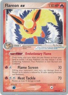 Flareon ex (108/113) (Eeveelutions - Jimmy Ballard) [World Championships 2006] | Exor Games Dartmouth