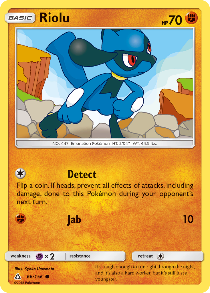 Riolu (66/156) [Sun & Moon: Ultra Prism] | Exor Games Dartmouth