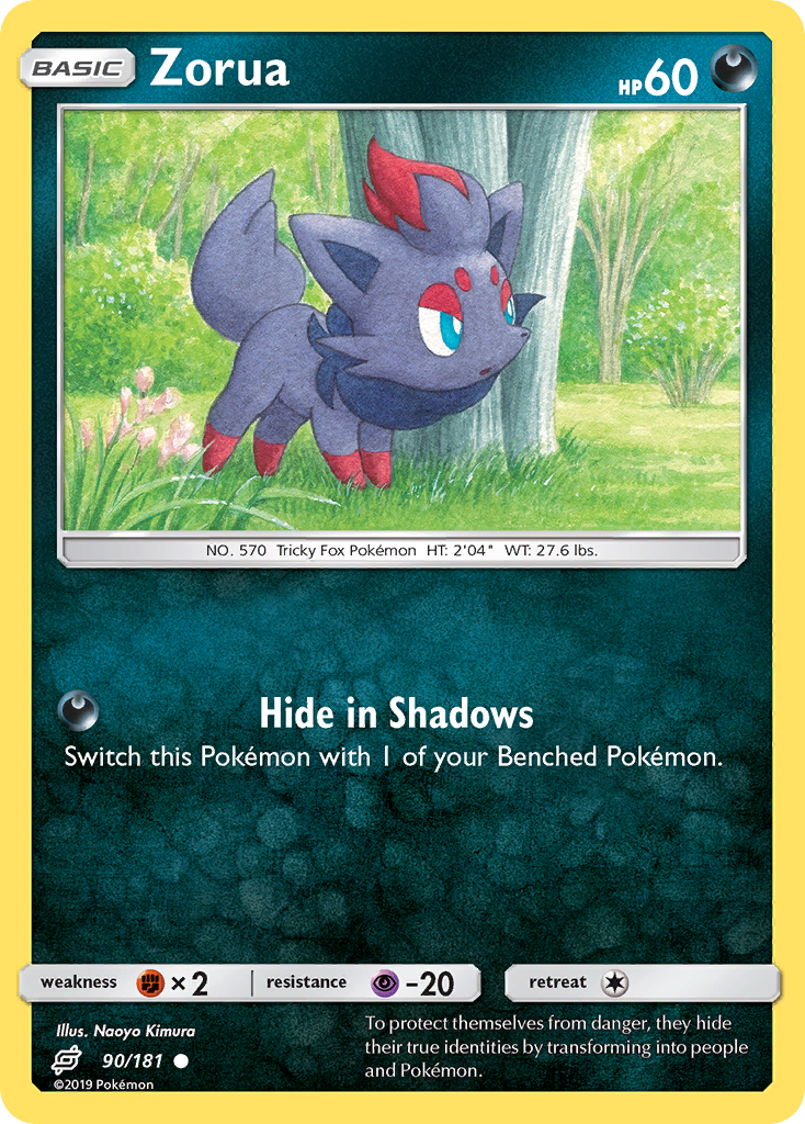 Zorua (90/181) [Sun & Moon: Team Up] | Exor Games Dartmouth