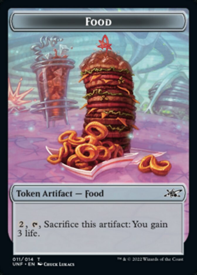Food (011) Token [Unfinity Tokens] | Exor Games Dartmouth