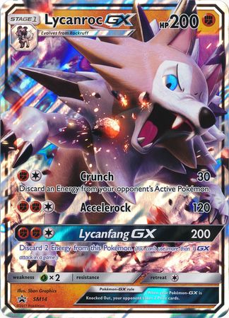 Lycanroc GX (SM14) (Jumbo Card) [Sun & Moon: Black Star Promos] | Exor Games Dartmouth