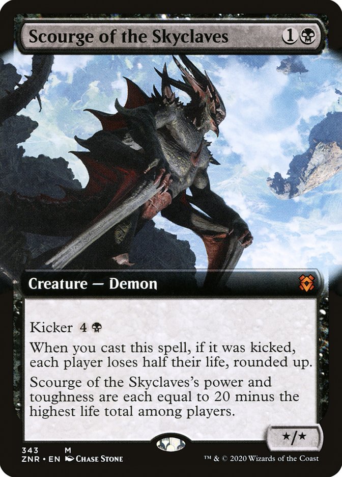 Scourge of the Skyclaves (Extended Art) [Zendikar Rising] | Exor Games Dartmouth