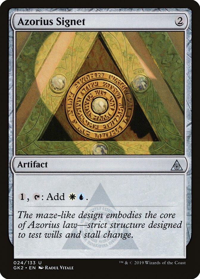 Azorius Signet [Ravnica Allegiance Guild Kit] | Exor Games Dartmouth