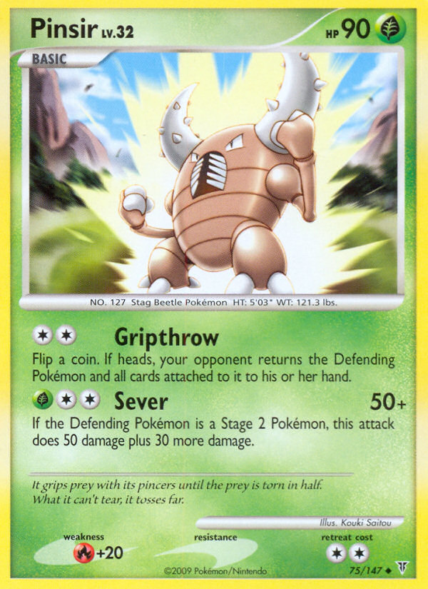 Pinsir (75/147) [Platinum: Supreme Victors] | Exor Games Dartmouth