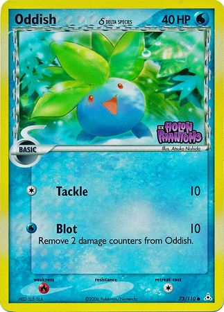 Oddish (73/110) (Delta Species) (Stamped) [EX: Holon Phantoms] | Exor Games Dartmouth