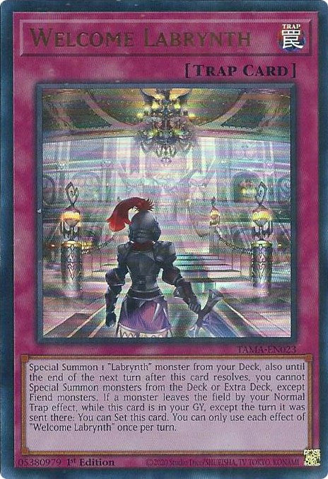 Welcome Labrynth [TAMA-EN023] Ultra Rare | Exor Games Dartmouth