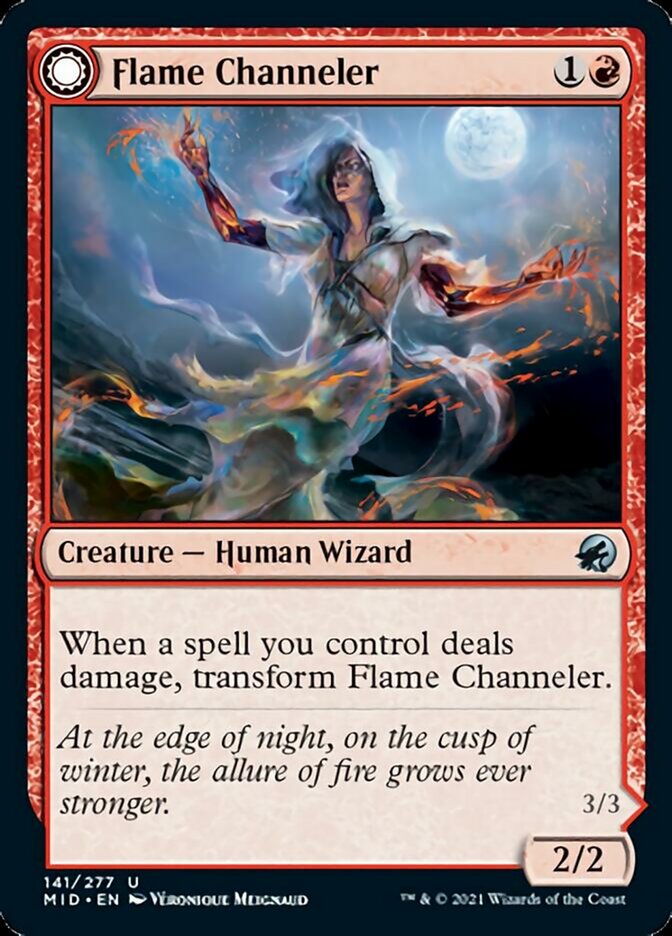 Flame Channeler // Embodiment of Flame [Innistrad: Midnight Hunt] | Exor Games Dartmouth