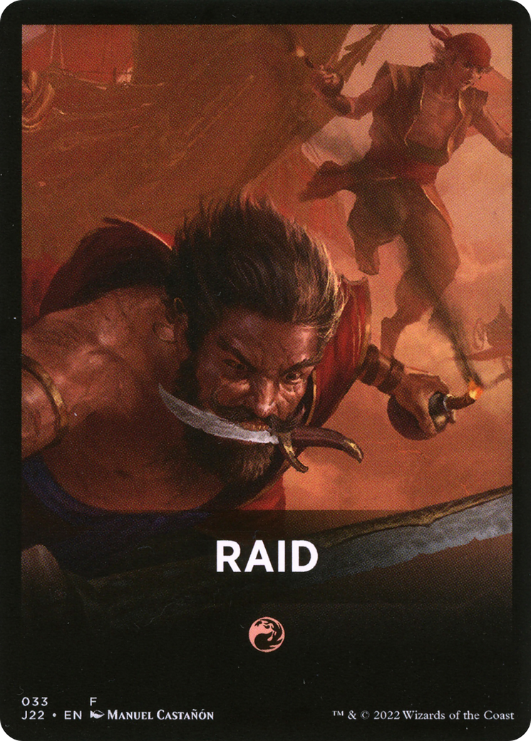 Raid Theme Card [Jumpstart 2022 Front Cards] | Exor Games Dartmouth