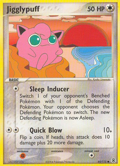 Jigglypuff (65/112) [EX: FireRed & LeafGreen] | Exor Games Dartmouth