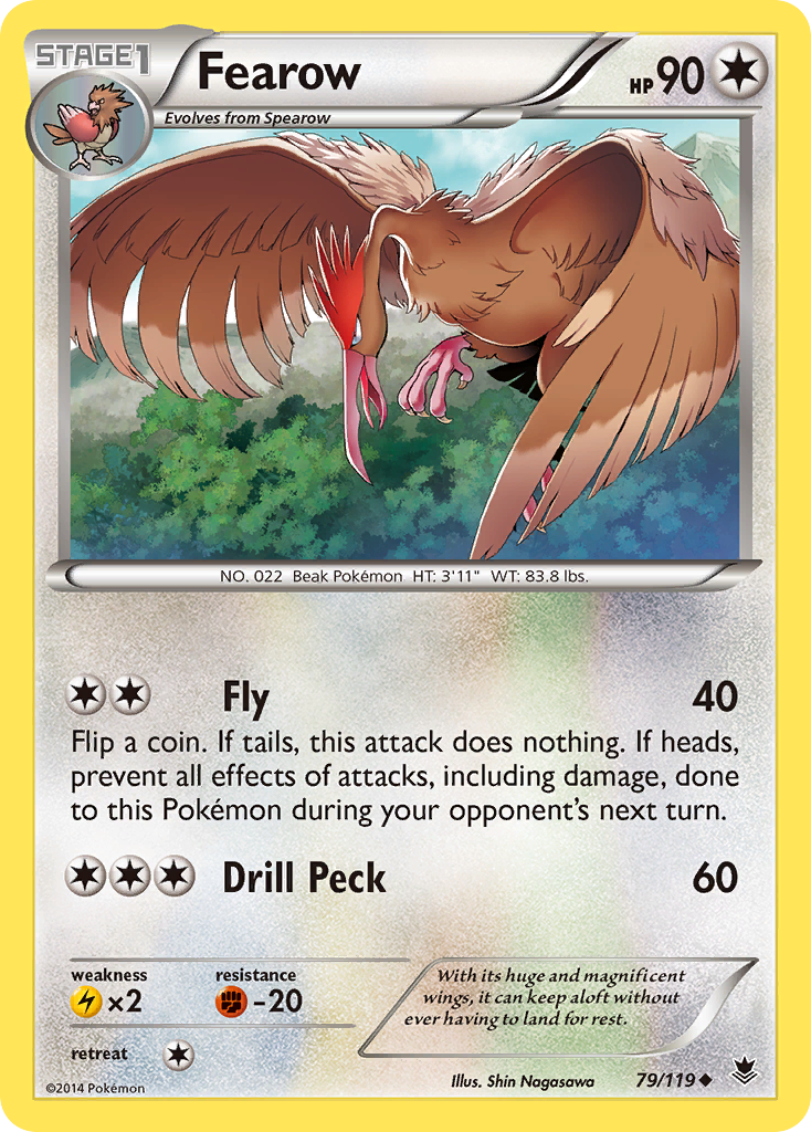 Fearow (79/119) [XY: Phantom Forces] | Exor Games Dartmouth