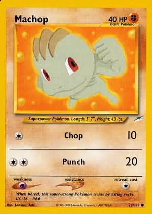 Machop (73/105) [Neo Destiny Unlimited] | Exor Games Dartmouth