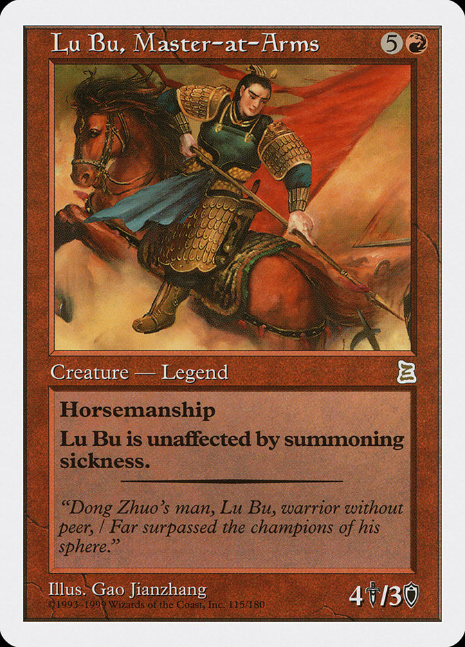 Lu Bu, Master-at-Arms [Portal Three Kingdoms] | Exor Games Dartmouth