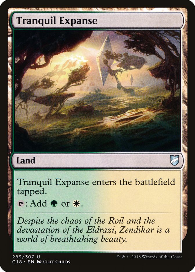 Tranquil Expanse [Commander 2018] | Exor Games Dartmouth