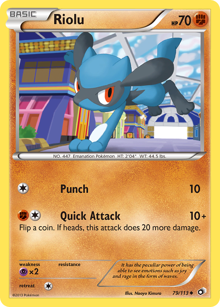 Riolu (79/113) [Black & White: Legendary Treasures] | Exor Games Dartmouth