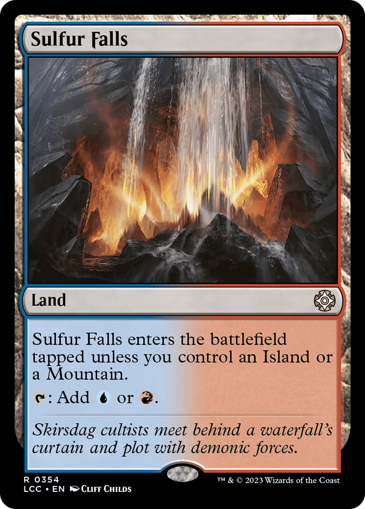 Sulfur Falls [The Lost Caverns of Ixalan Commander] | Exor Games Dartmouth