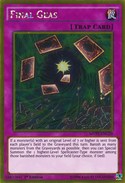 Final Geas [MVP1-ENG29] Gold Rare | Exor Games Dartmouth