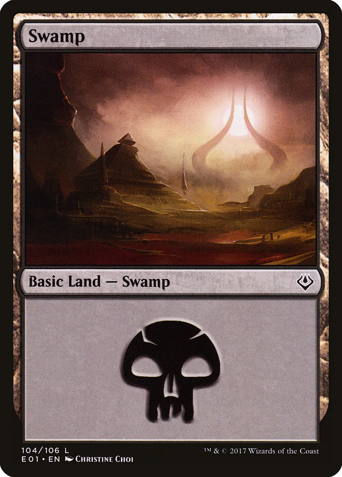Swamp (104) [Archenemy: Nicol Bolas] | Exor Games Dartmouth